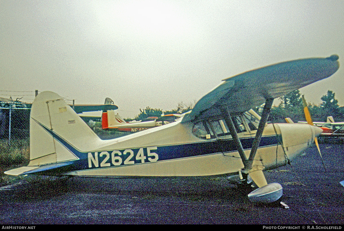 Aircraft Photo of N26245 | Stinson 10 Voyager | AirHistory.net #47828