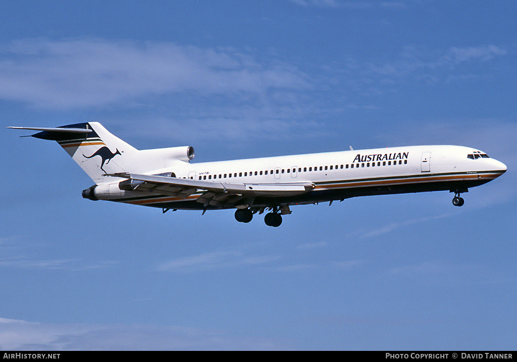 Aircraft Photo of VH-TBI | Boeing 727-276/Adv | Australian Airlines | AirHistory.net #47830