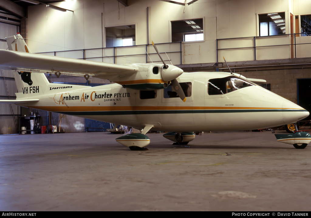 Aircraft Photo of VH-FSH | Partenavia P-68B | Arnhem Air Charter | AirHistory.net #47834