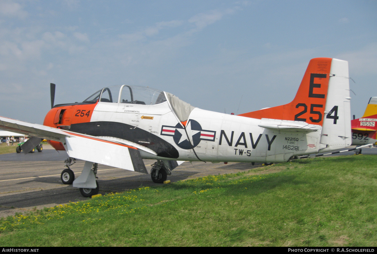 Aircraft Photo of N2215D / 146281 | North American T-28C Trojan | USA - Navy | AirHistory.net #47839