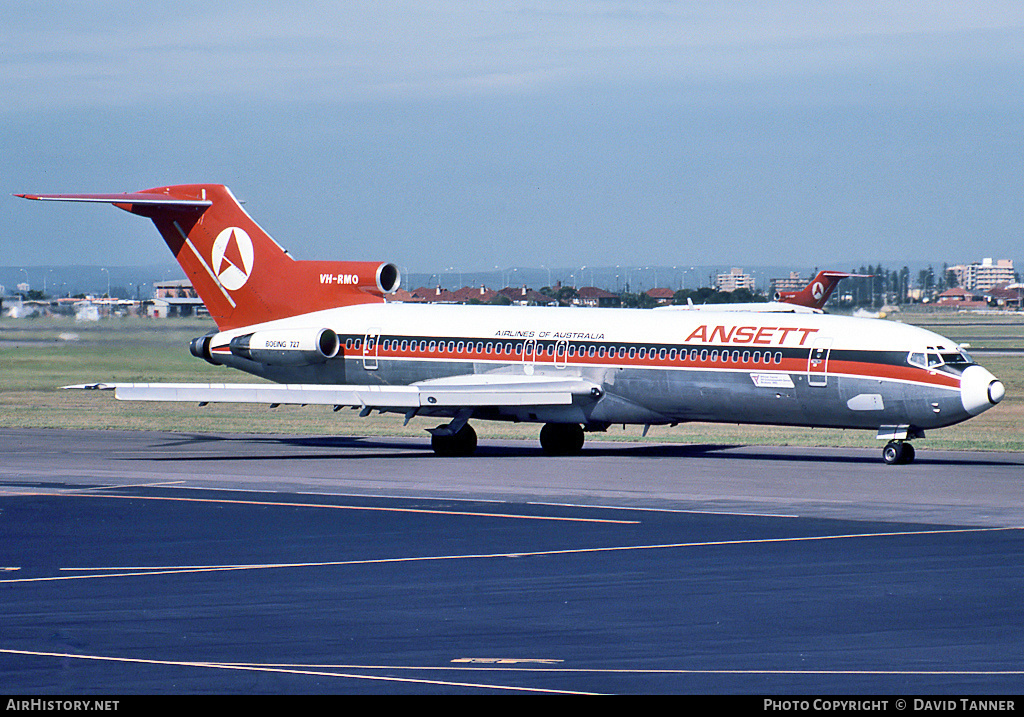 Aircraft Photo of VH-RMO | Boeing 727-277/Adv | Ansett Airlines of Australia | AirHistory.net #47842