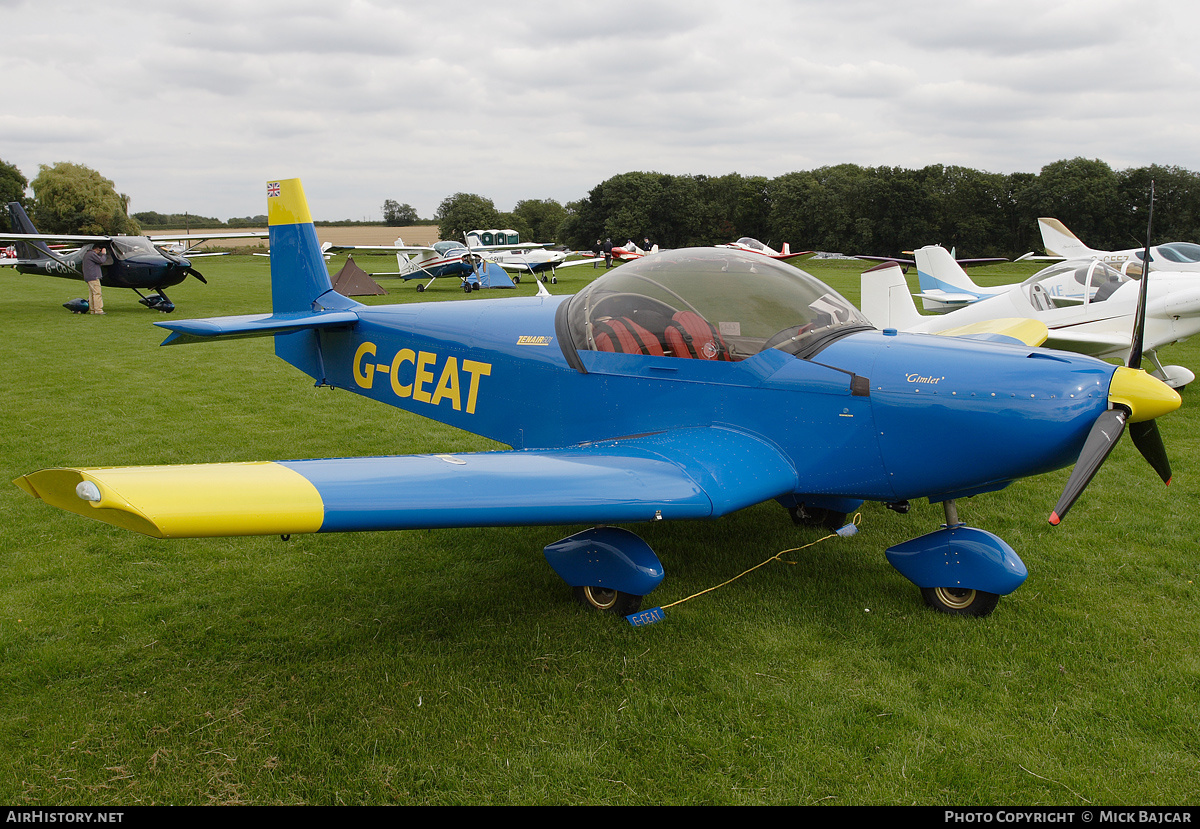 Aircraft Photo of G-CEAT | Zenair CH-601 HDS Zodiac | AirHistory.net #47851