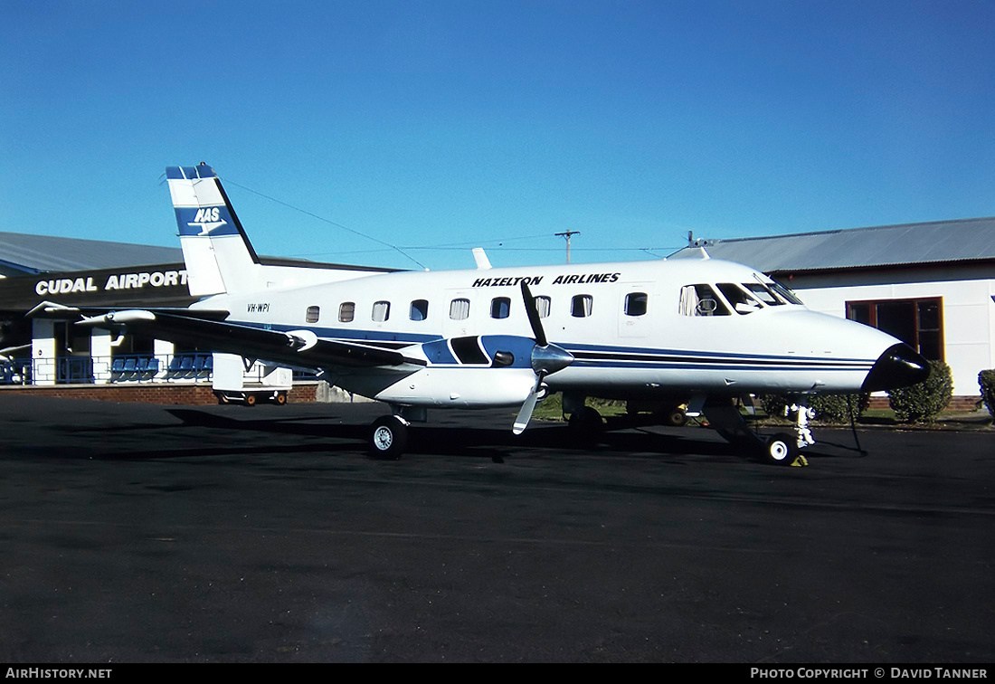 Aircraft Photo of VH-WPI | Embraer EMB-110P1 Bandeirante | Hazelton Airlines | AirHistory.net #47857