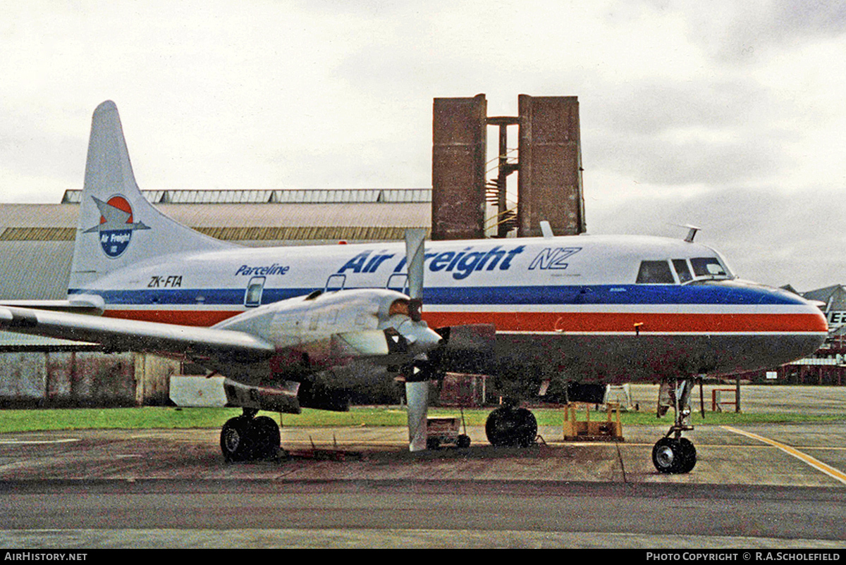 Aircraft Photo of ZK-FTA | Convair 580/F | Air Freight NZ | AirHistory.net #47866