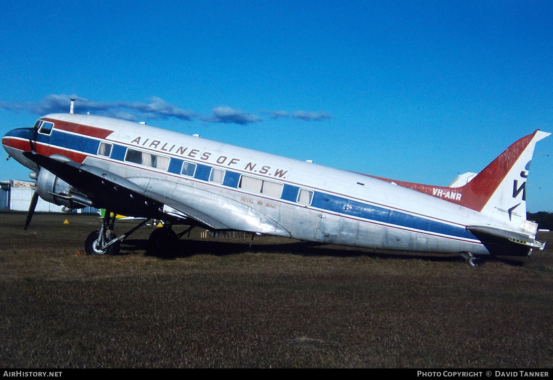 Aircraft Photo of VH-ANR | Douglas DC-3-G202A | Airlines of NSW | AirHistory.net #47874