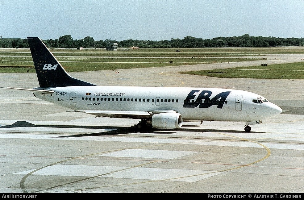 Aircraft Photo of OO-LTM | Boeing 737-3M8 | EBA - Eurobelgian Airlines | AirHistory.net #47876