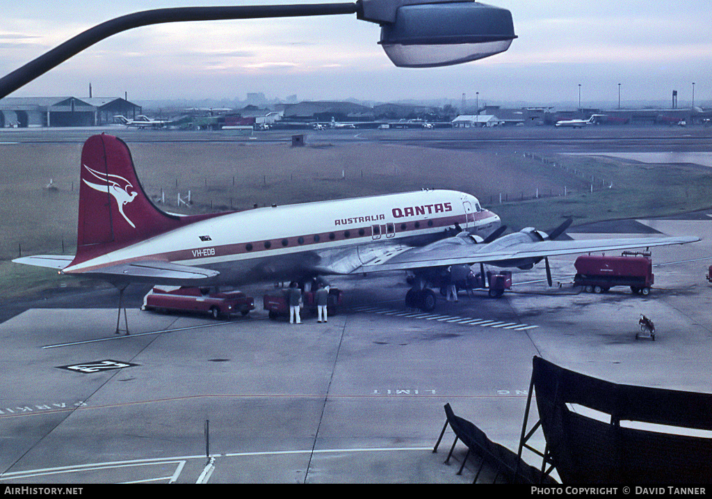 Aircraft Photo of VH-EDB | Douglas C-54A Skymaster | Qantas | AirHistory.net #47889