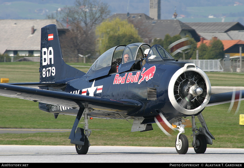 Aircraft Photo of OE-ESA / 138179 | North American T-28B Trojan | Red Bull | USA - Navy | AirHistory.net #47896