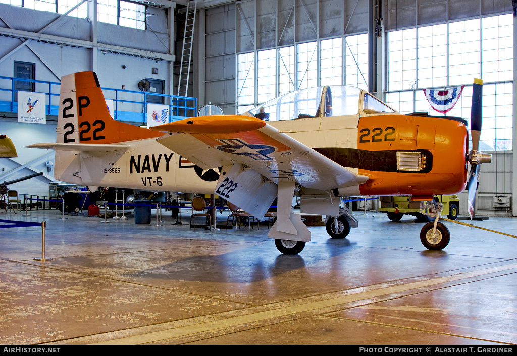 Aircraft Photo of N8522Z / 15-3565 | North American T-28B Trojan | USA - Navy | AirHistory.net #47899