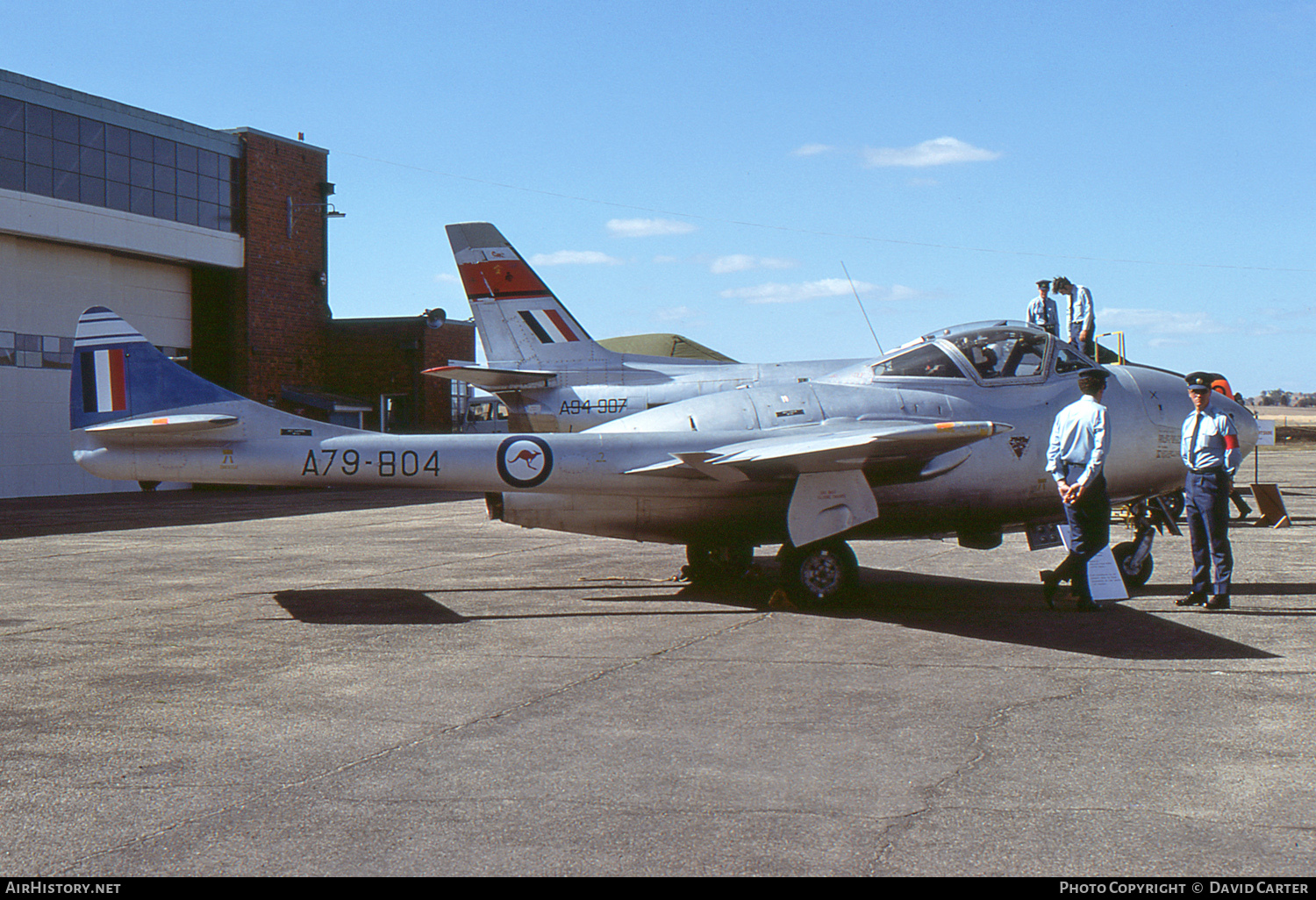 Aircraft Photo of A79-804 | De Havilland D.H. 115 Vampire T35A | Australia - Air Force | AirHistory.net #47908