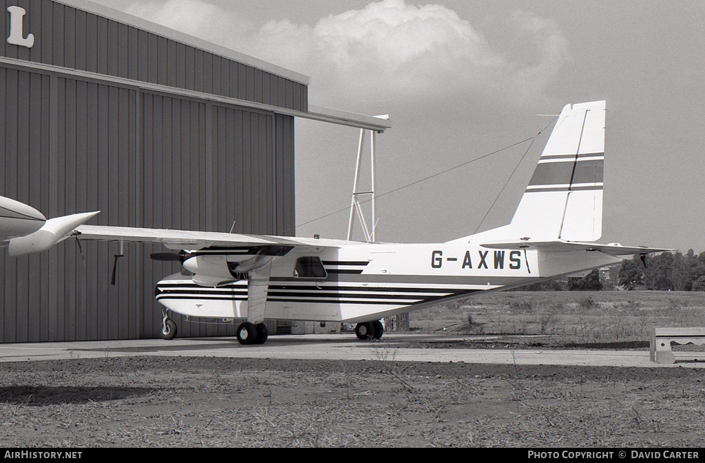 Aircraft Photo of G-AXWS | Britten-Norman BN-2A Islander | AirHistory.net #47911