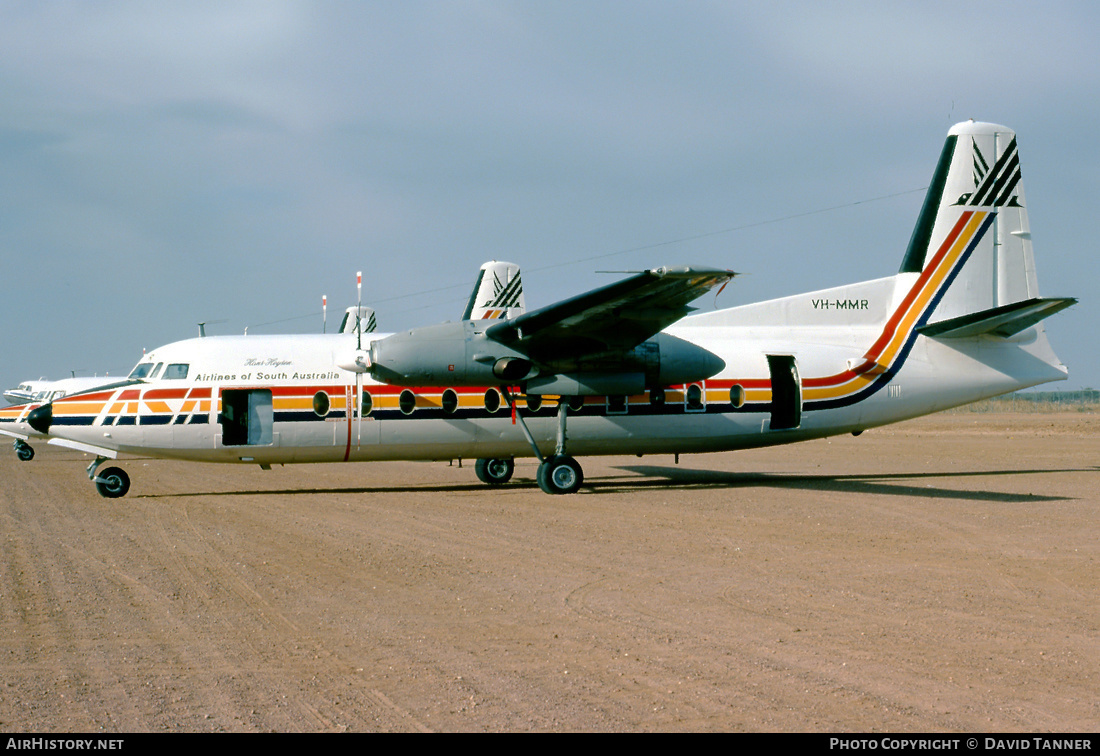 Aircraft Photo of VH-MMR | Fokker F27-200 Friendship | Airlines of South Australia - ASA | AirHistory.net #47916