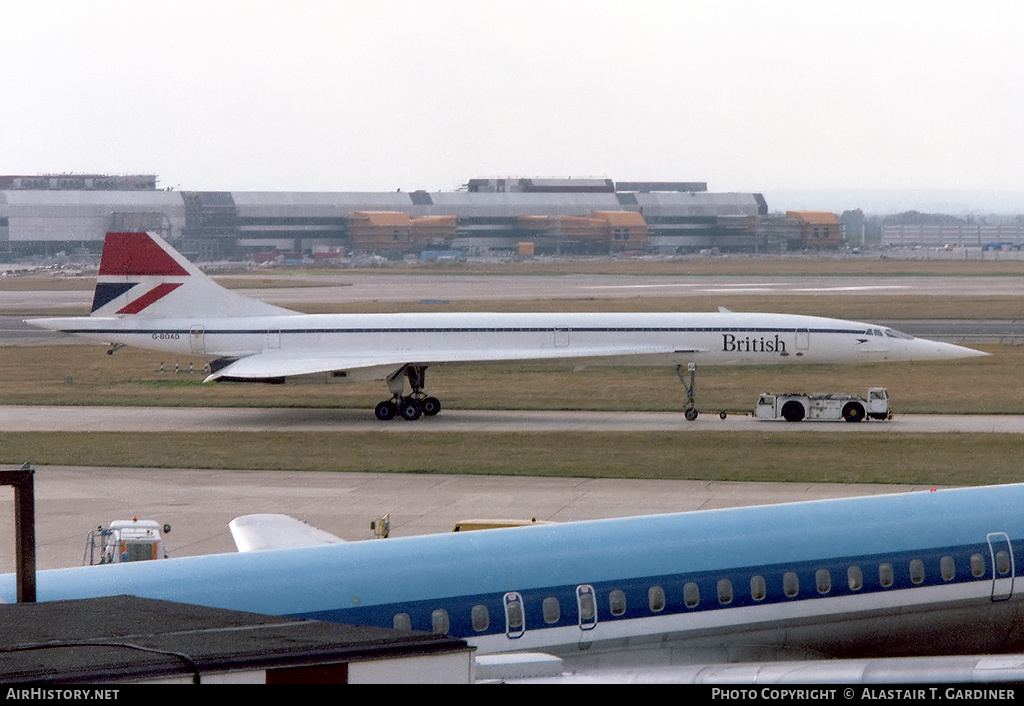 Aircraft Photo of G-BOAD | Aerospatiale-BAC Concorde 102 | British Airways | AirHistory.net #47918