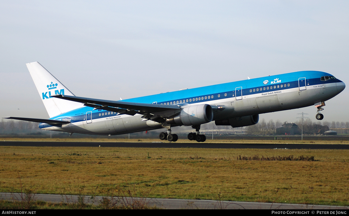 Aircraft Photo of PH-BZH | Boeing 767-306/ER | KLM - Royal Dutch Airlines | AirHistory.net #47926