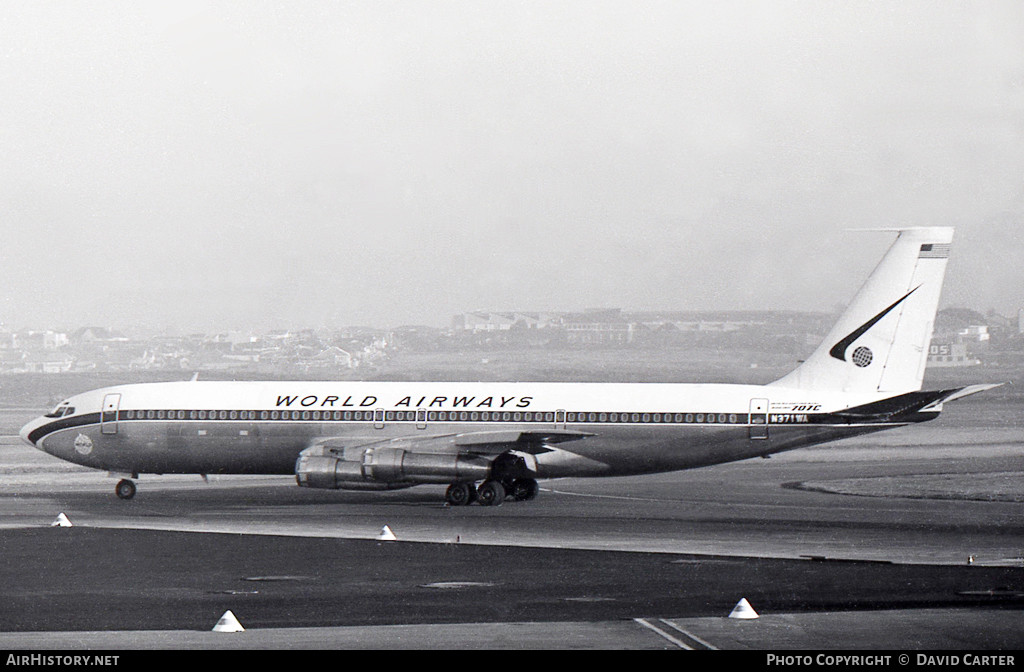 Aircraft Photo of N371WA | Boeing 707-373C | World Airways | AirHistory.net #47935