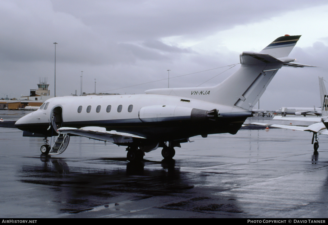 Aircraft Photo of VH-NJA | Hawker Siddeley HS-125-600B | AirHistory.net #47946