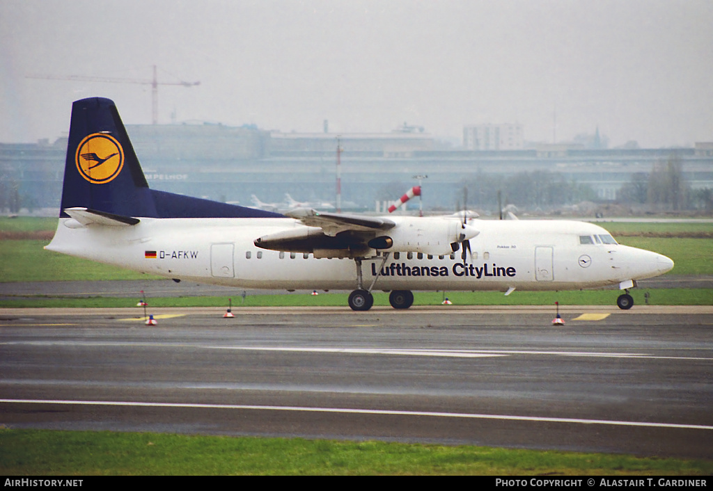 Aircraft Photo of D-AFKW | Fokker 50 | Lufthansa CityLine | AirHistory.net #47950