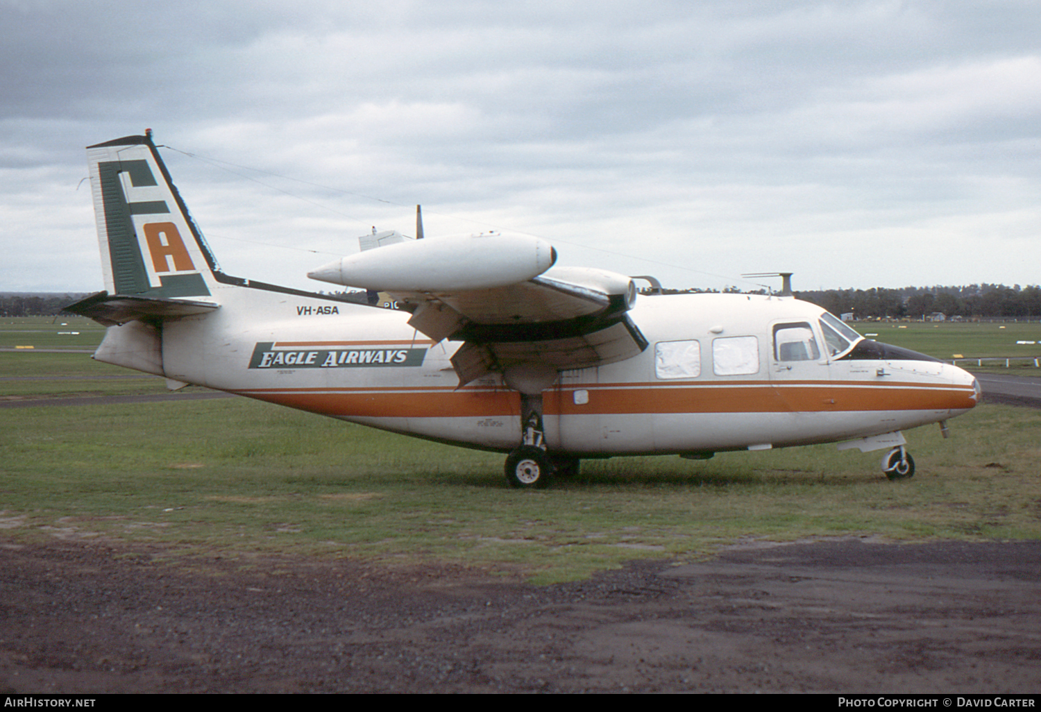 Aircraft Photo of VH-ASA | Piaggio P-166B Portofino | Eagle Airways | AirHistory.net #47962