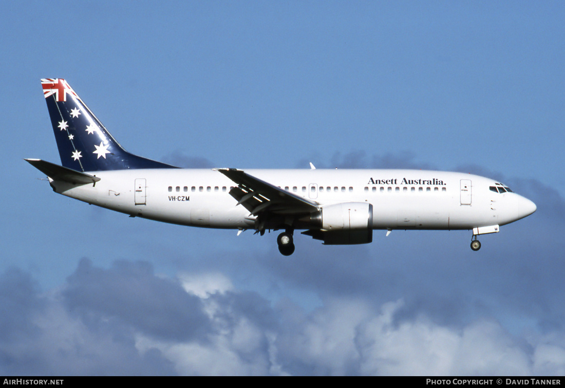 Aircraft Photo of VH-CZM | Boeing 737-377 | Ansett Australia | AirHistory.net #47964