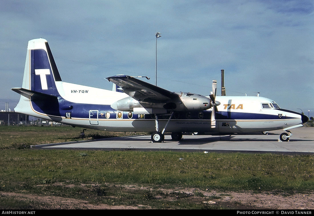 Aircraft Photo of VH-TQN | Fokker F27-600 Friendship | Trans-Australia Airlines - TAA | AirHistory.net #47975