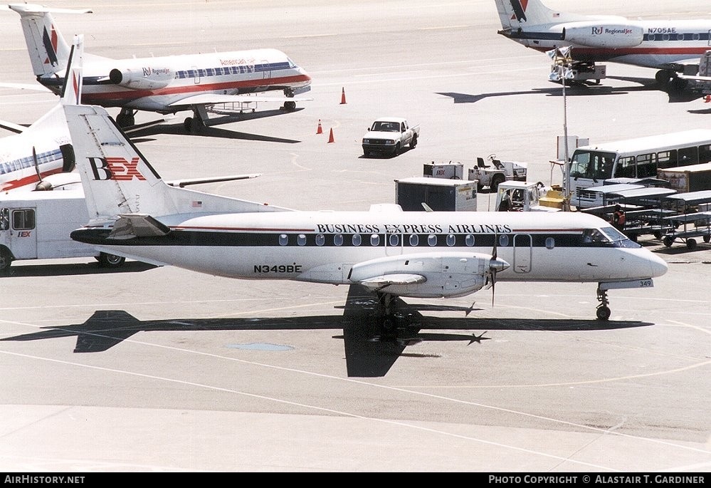 Aircraft Photo of N349BE | Saab 340B | Business Express Airlines - BEX | AirHistory.net #47981