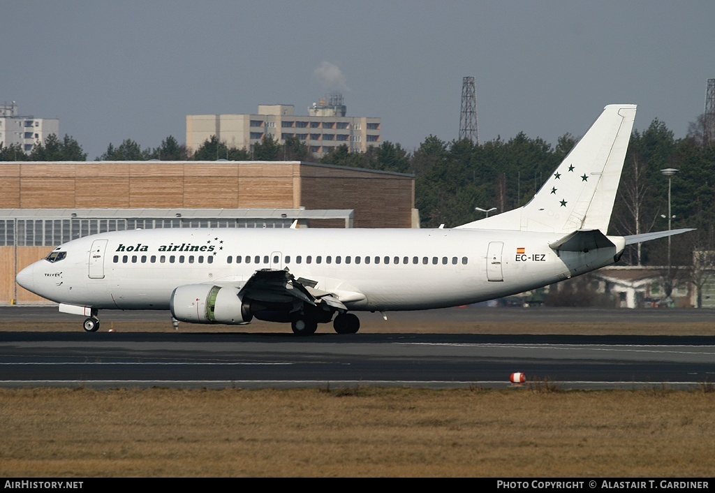 Aircraft Photo of EC-IEZ | Boeing 737-33A | Hola Airlines | AirHistory.net #47983