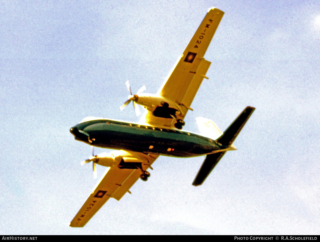 Aircraft Photo of FM-1024 | Handley Page HPR-7 Herald 401 | Malaysia - Air Force | AirHistory.net #48010