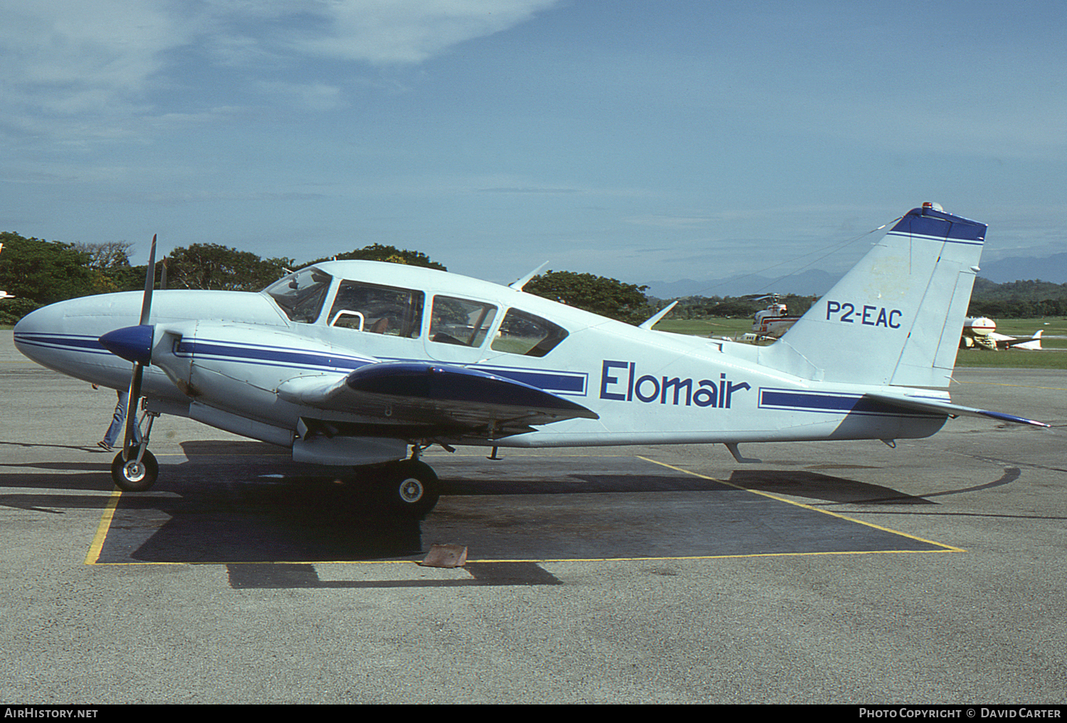 Aircraft Photo of P2-EAC | Piper PA-23-250 Aztec C | Elomair | AirHistory.net #48017