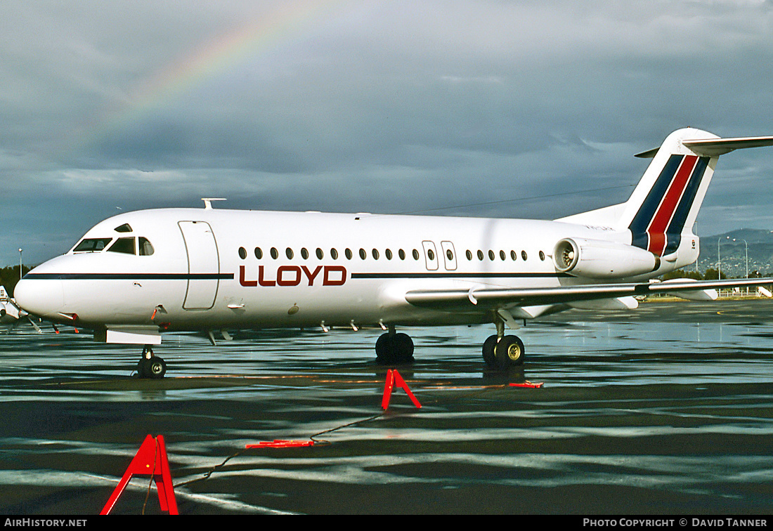Aircraft Photo of VH-LAR | Fokker F28-4000 Fellowship | Lloyd Aviation | AirHistory.net #48018