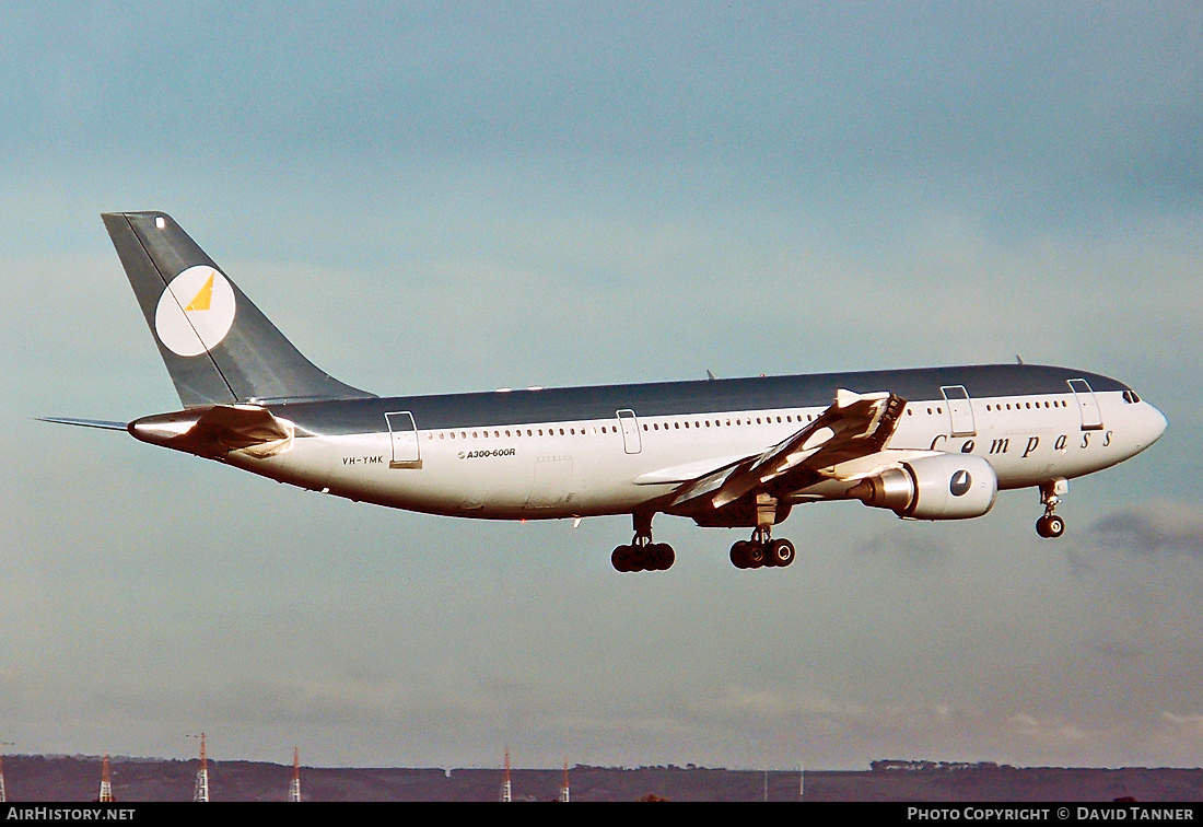 Aircraft Photo of VH-YMK | Airbus A300B4-605R | Compass Airlines | AirHistory.net #48019