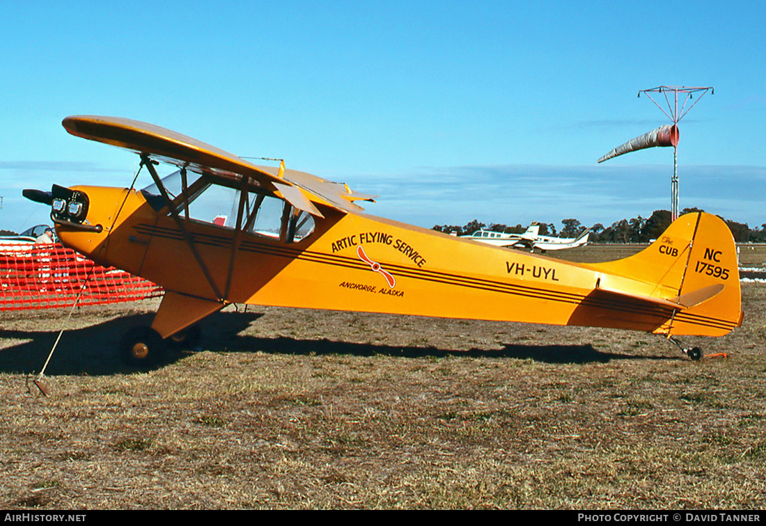 Aircraft Photo of VH-UYL / NC17595 | Taylor J-2 Cub | AirHistory.net #48026