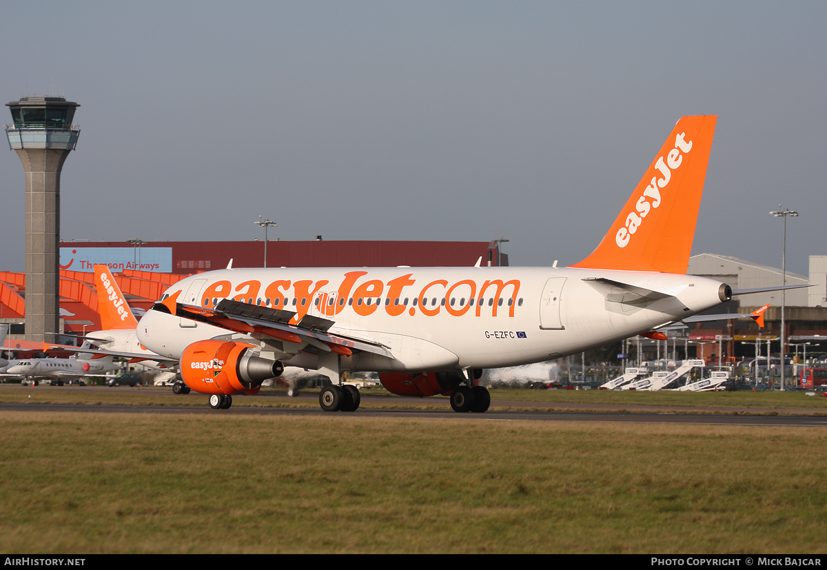 Aircraft Photo of G-EZFC | Airbus A319-111 | EasyJet | AirHistory.net #48032