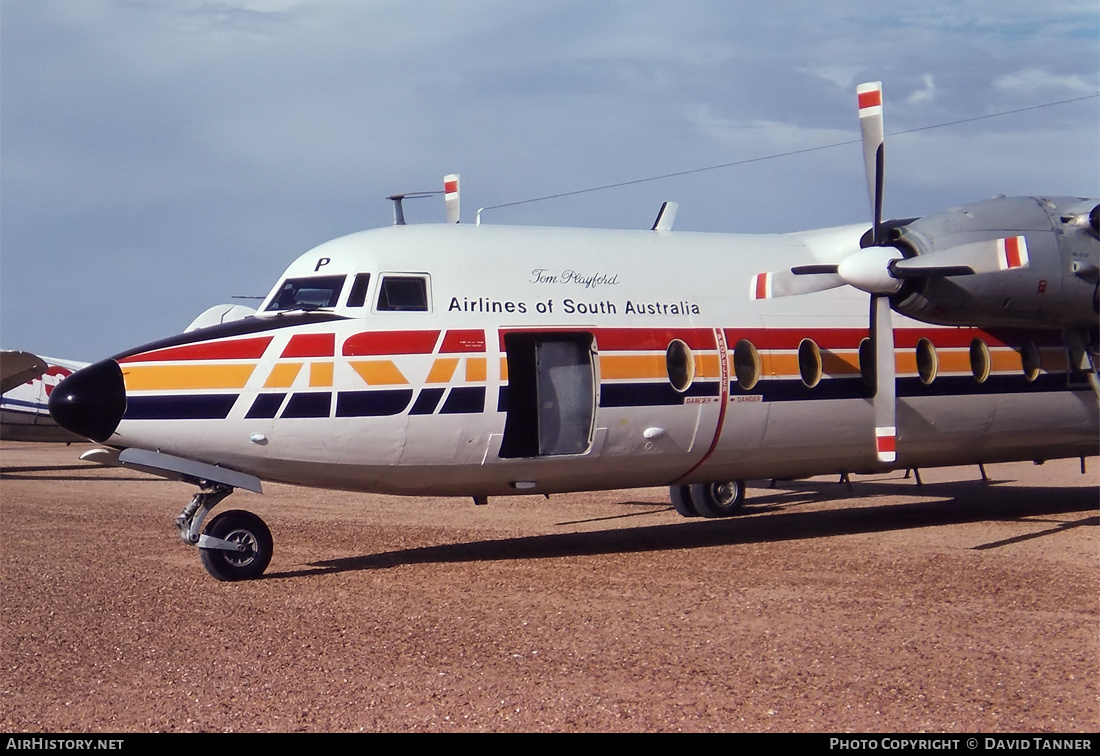 Aircraft Photo of VH-FNP | Fokker F27-200 Friendship | Airlines of South Australia - ASA | AirHistory.net #48033