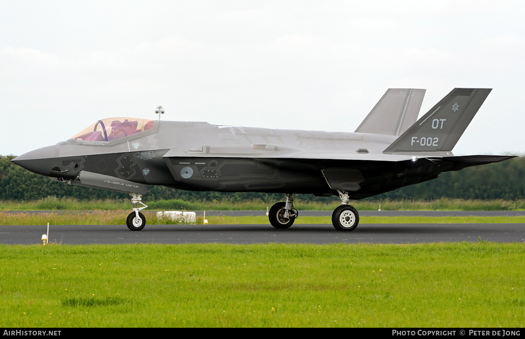 Aircraft Photo of F-002 | Lockheed Martin F-35A Lightning II | Netherlands - Air Force | AirHistory.net #48053