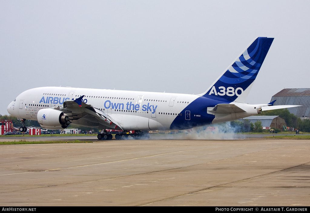 Aircraft Photo of F-WWDD | Airbus A380-861 | Airbus | AirHistory.net #48056