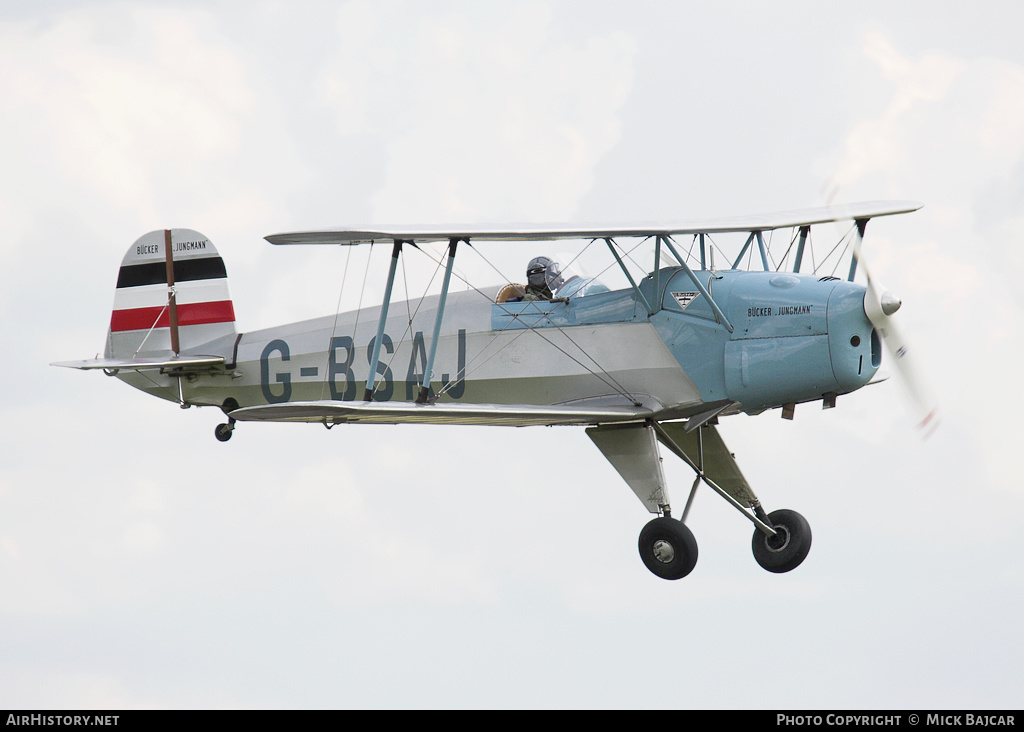 Aircraft Photo of G-BSAJ | CASA 1.131E Jungmann | AirHistory.net #48069