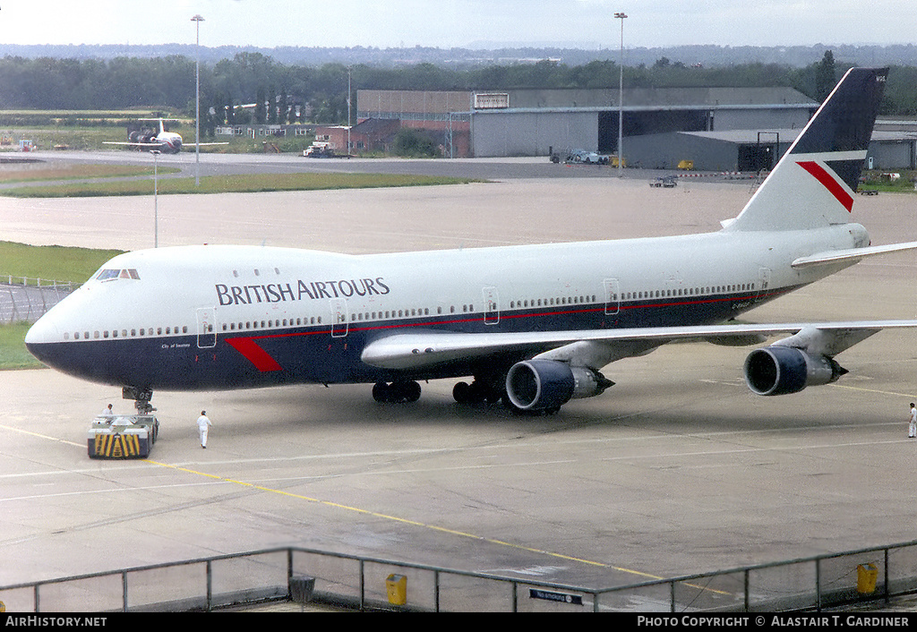 Aircraft Photo of G-BMGS | Boeing 747-283B | British Airtours | AirHistory.net #48079