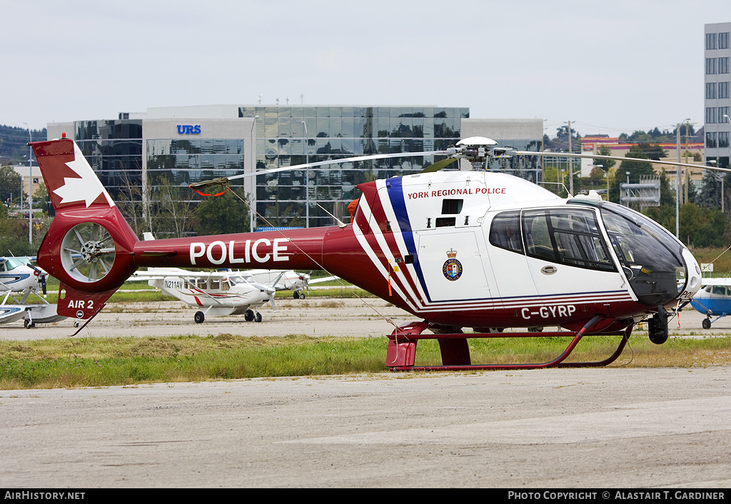 Aircraft Photo of C-GYRP | Eurocopter EC-120B Colibri | York Regional Police | AirHistory.net #48085
