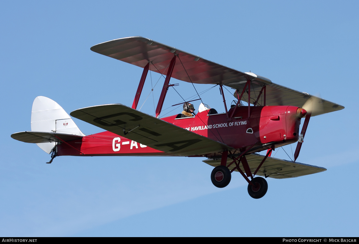 Aircraft Photo of G-ACDA | De Havilland D.H. 82A Tiger Moth II | The de Havilland School of Flying | AirHistory.net #48087