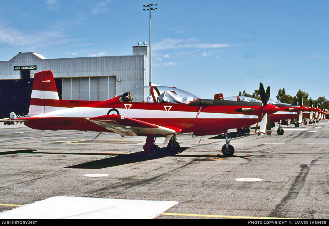 Aircraft Photo of A23-036 | Pilatus PC-9A | Australia - Air Force | AirHistory.net #48090