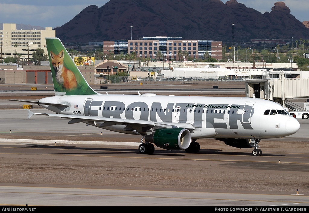 Aircraft Photo of N912FR | Airbus A319-111 | Frontier Airlines | AirHistory.net #48092