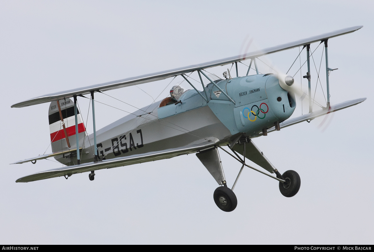 Aircraft Photo of G-BSAJ | CASA 1.131E Jungmann | AirHistory.net #48096