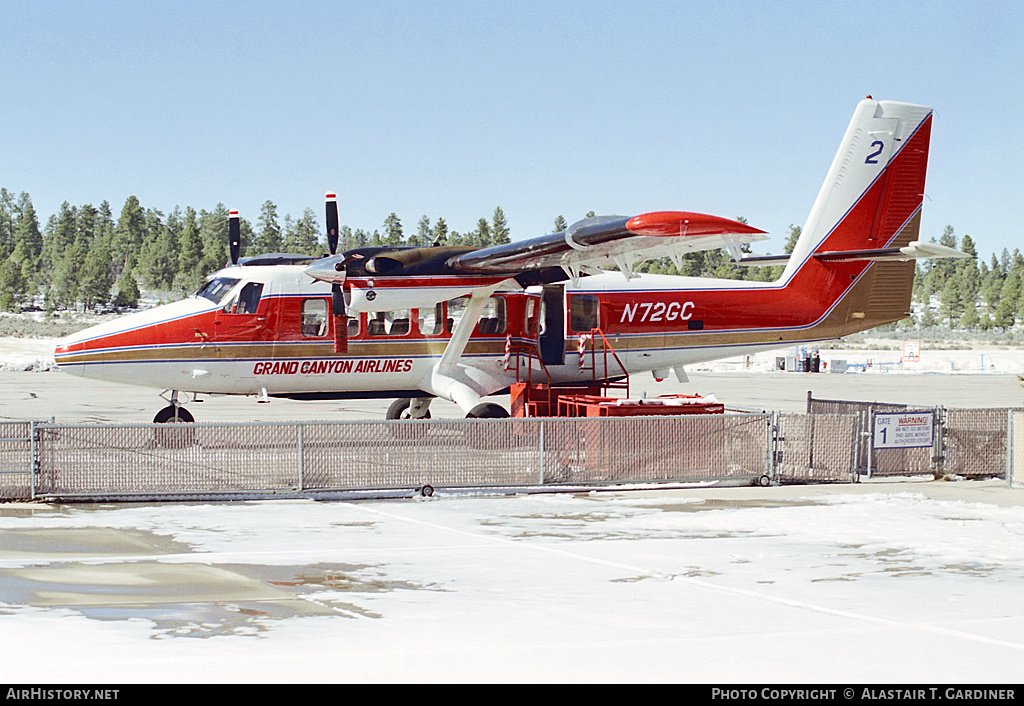 Aircraft Photo of N72GC | De Havilland Canada DHC-6-300 VistaLiner | Grand Canyon Airlines | AirHistory.net #48126