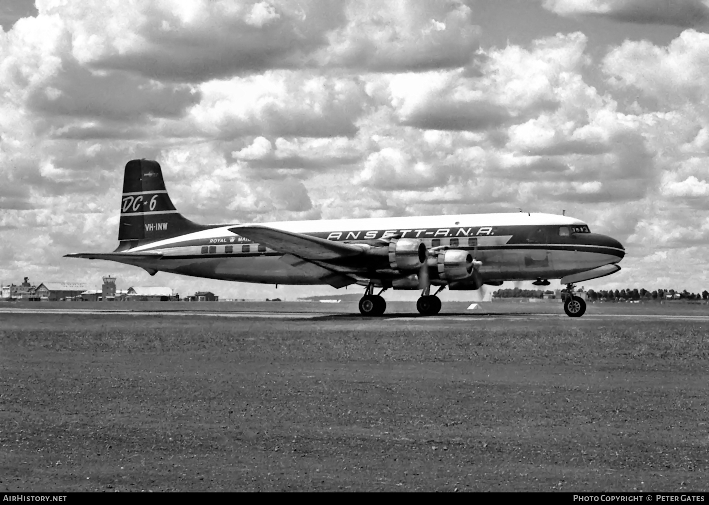 Aircraft Photo of VH-INW | Douglas DC-6 | Ansett - ANA | AirHistory.net #48149