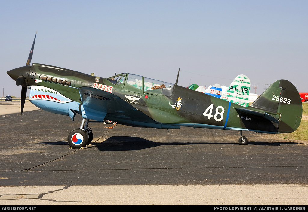 Aircraft Photo of N1226N / 29629 | Curtiss P-40N Warhawk | Commemorative Air Force | AirHistory.net #48150