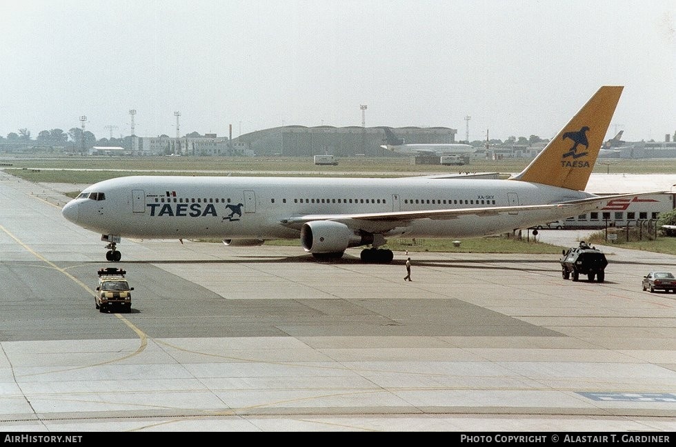 Aircraft Photo of XA-SKY | Boeing 767-3Y0/ER | TAESA - Transportes Aéreos Ejecutivos | AirHistory.net #48152