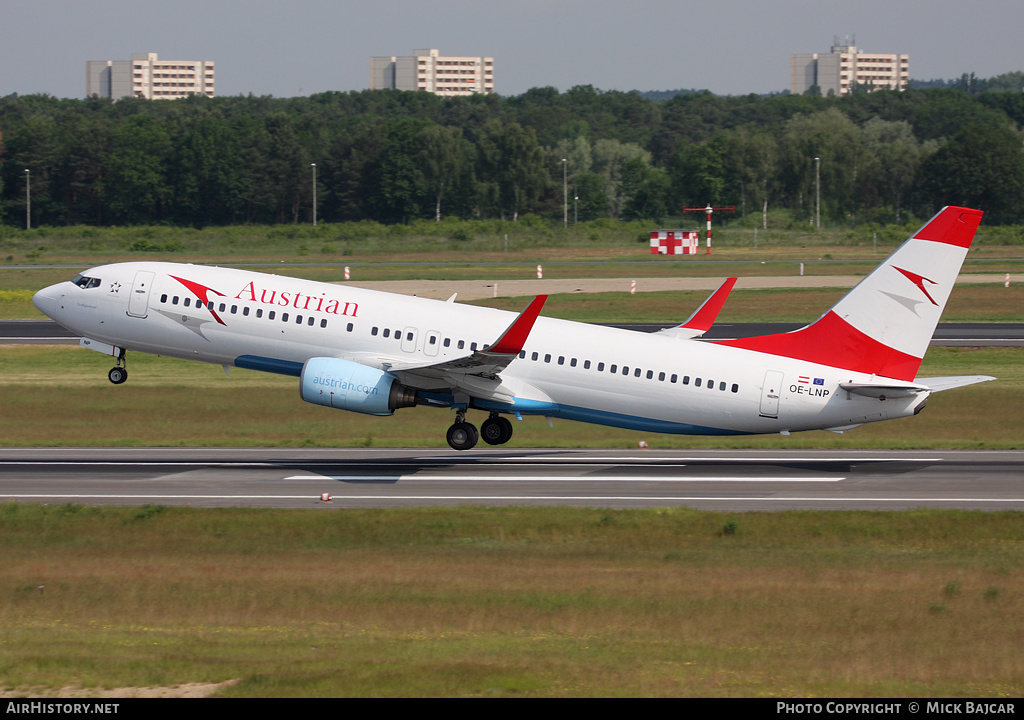 Aircraft Photo of OE-LNP | Boeing 737-8Z9 | Austrian Airlines | AirHistory.net #48159