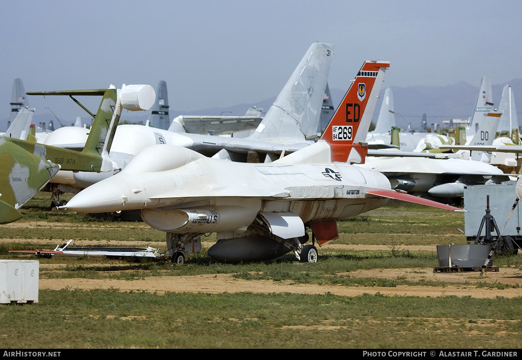 Aircraft Photo of 84-1269 / AF84-269 | General Dynamics F-16C Fighting Falcon | USA - Air Force | AirHistory.net #48171