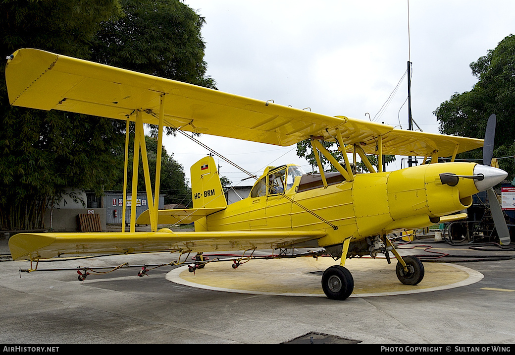 Aircraft Photo of HC-BRM | Grumman American G-164B Ag-Cat B | LAN Aerofumigación - Líneas Aéreas Nacionales | AirHistory.net #48195