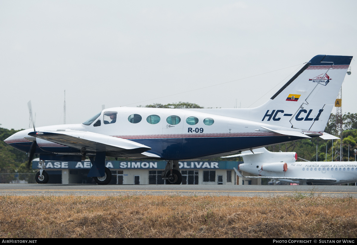 Aircraft Photo of HC-CLI | Cessna 421C Golden Eagle | Aero Regional | AirHistory.net #48202